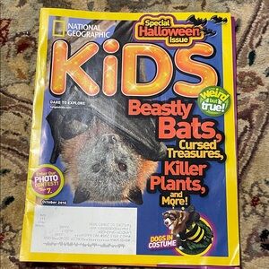 National Geographic Kids Halloween Issue - Yellow and Black